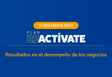 Desempeño de Negocios. Plan Reactívate